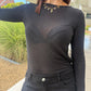 Blouse Platon noir
