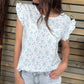 Blouse Lisette bleu clair