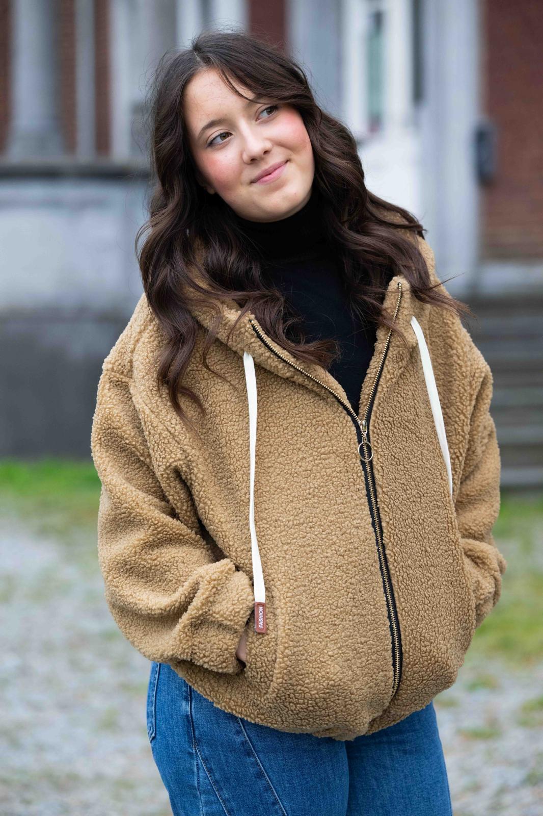 Veste Juna camel