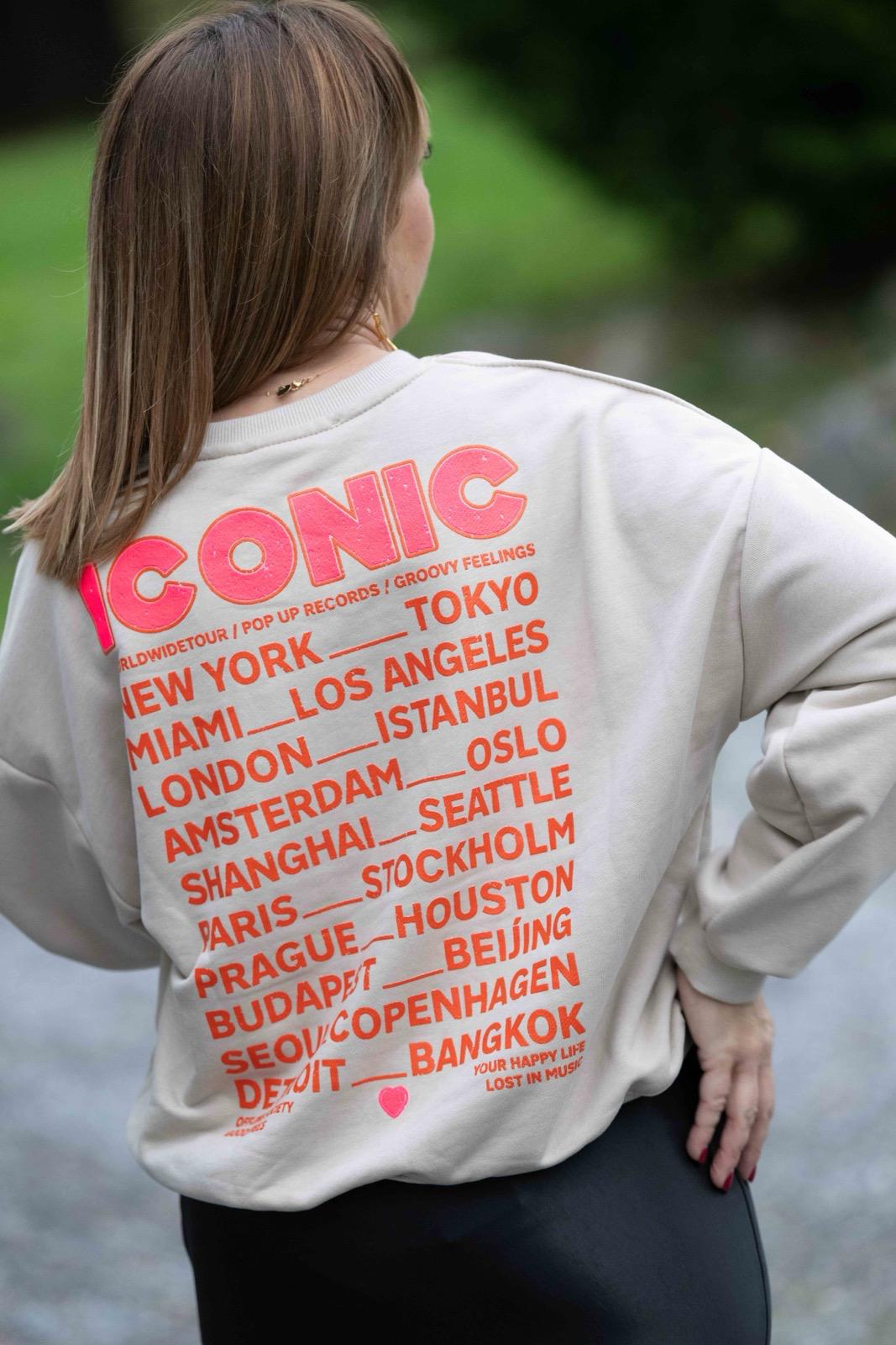 Sweat Iconic beige