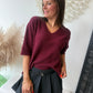 Pull Alba bordeaux