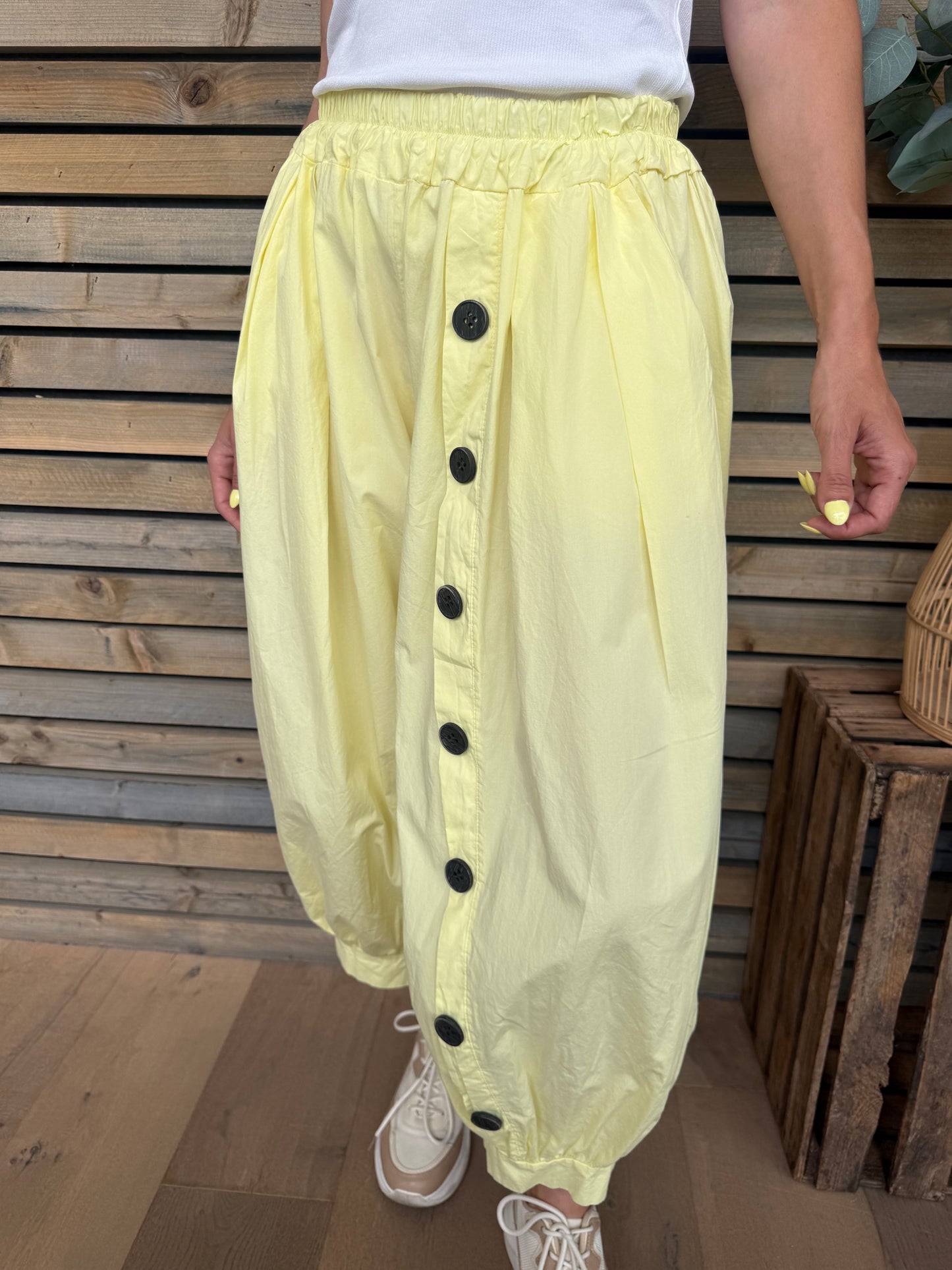 Pantalon Gaspard jaune
