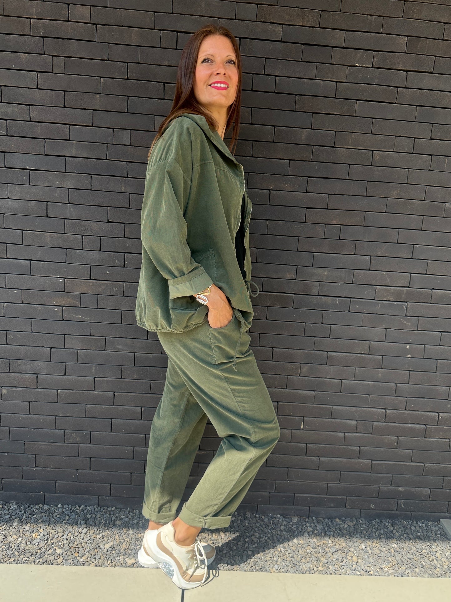 Veste Marie kaki