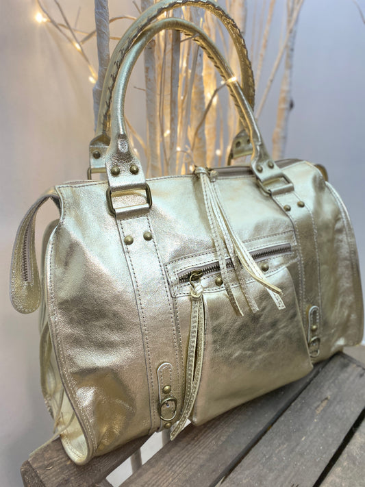 Sac Noémie doré