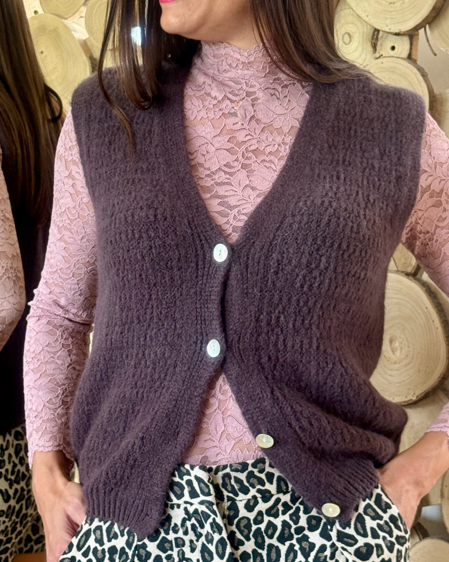 Débardeur Vittoria chocolat