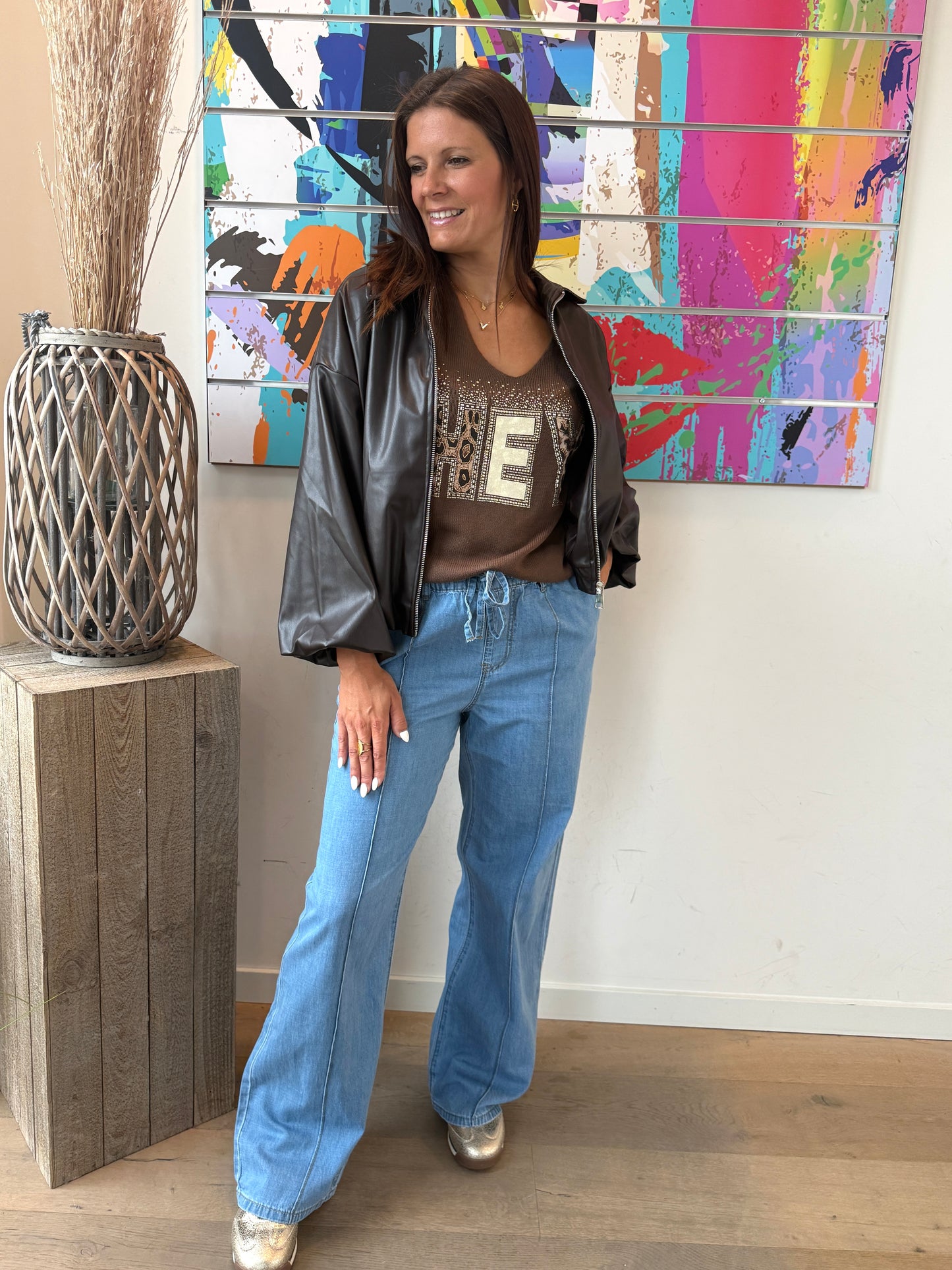 Veste Stéphanie chocolat
