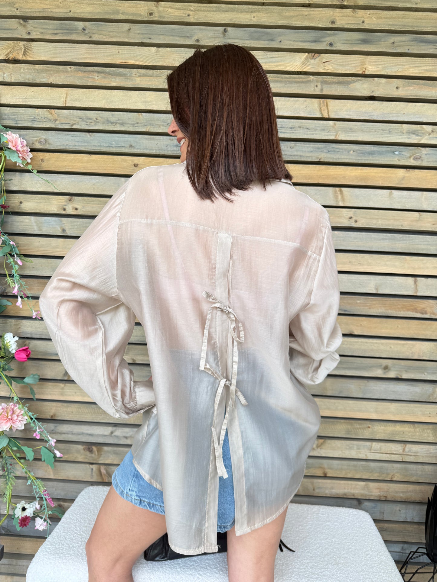 Chemisier Rosalia Beige