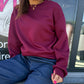 Sweat Brenda Bordeaux