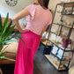 T-shirt MARTHA rose fuschia