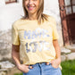 T-shirt Maëlle jaune