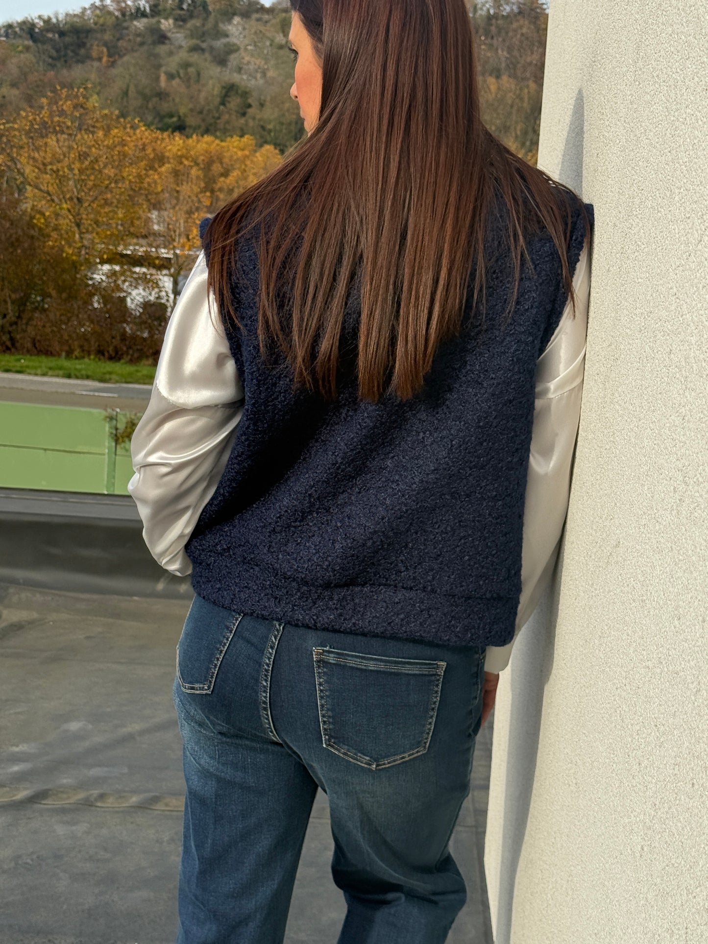 Veste Maylis bleu marine