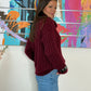 Pull Ylone bordeaux