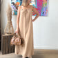 Robe Cléo camel