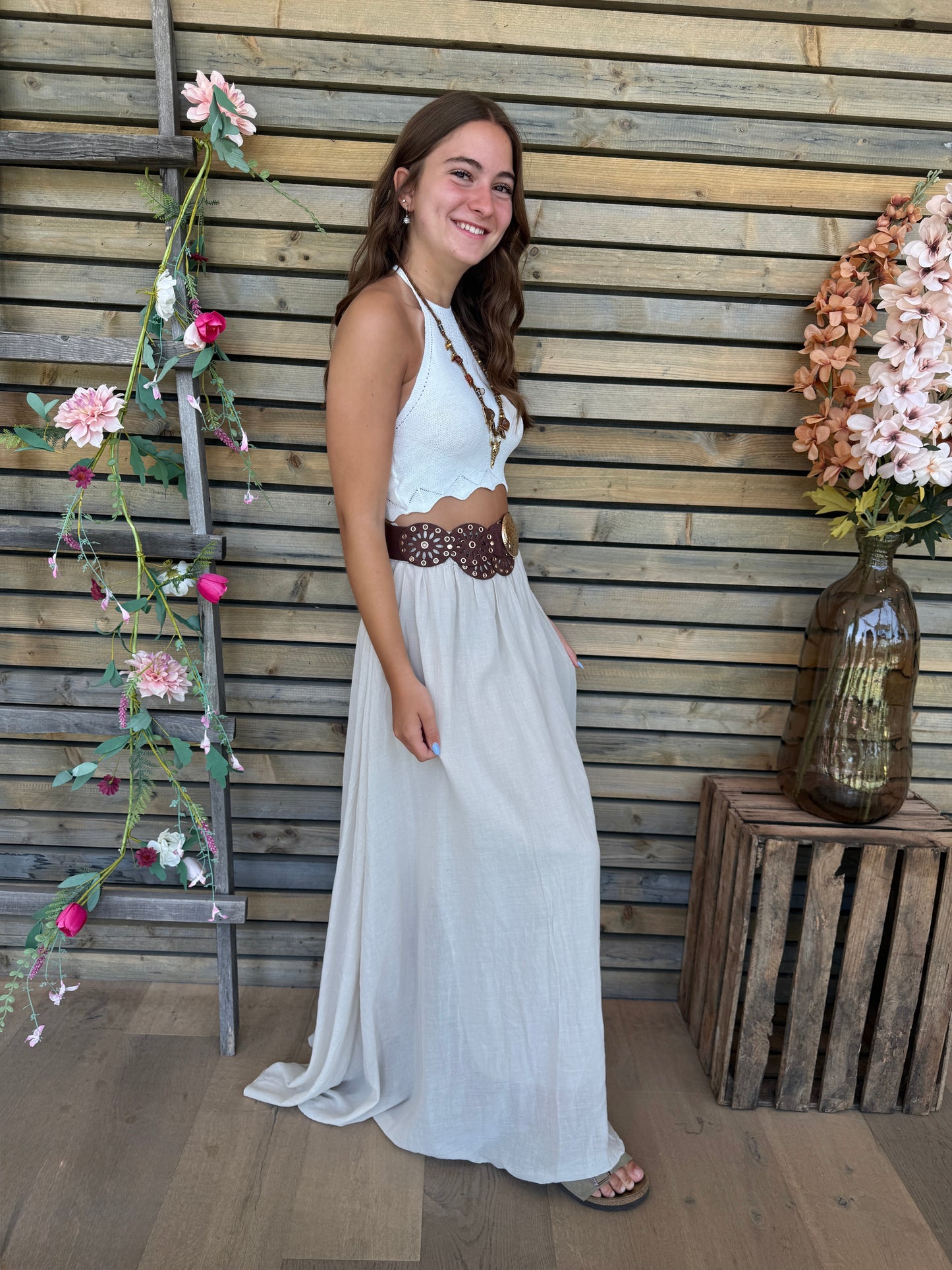 Jupe Mirella beige