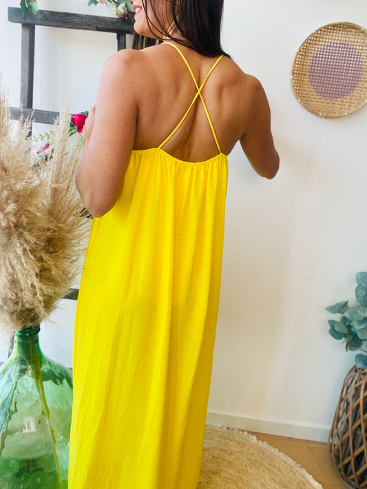 Robe Constance jaune
