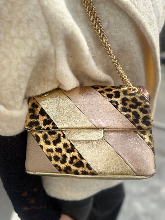 Sac Belinda doré