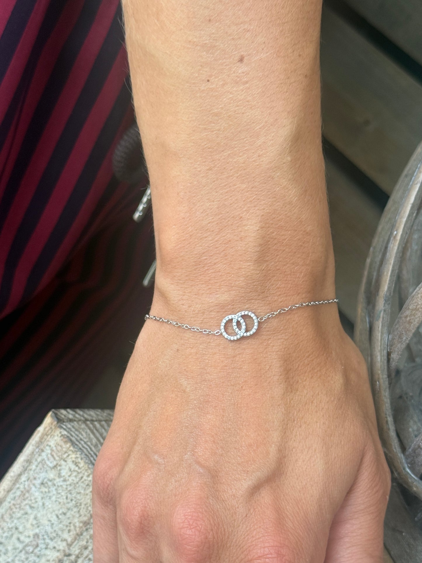 Bracelet Teddy argenté