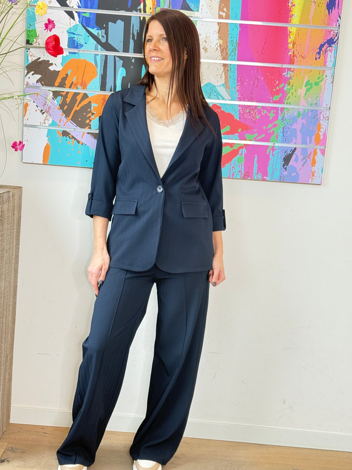 Blazer Kalia bleu marine