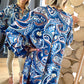 Blouse Phoebe bleu
