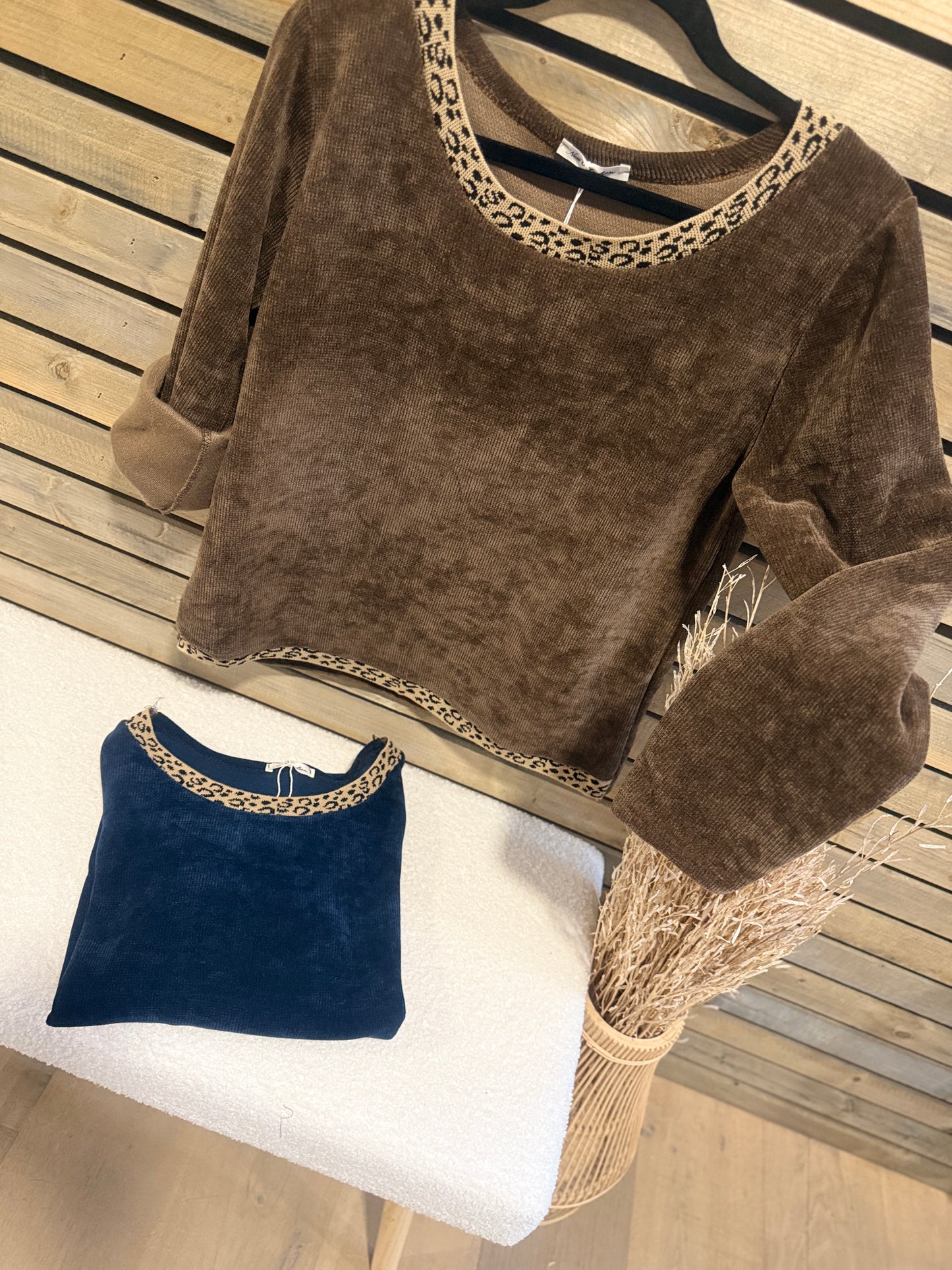 Pull Mya chocolat