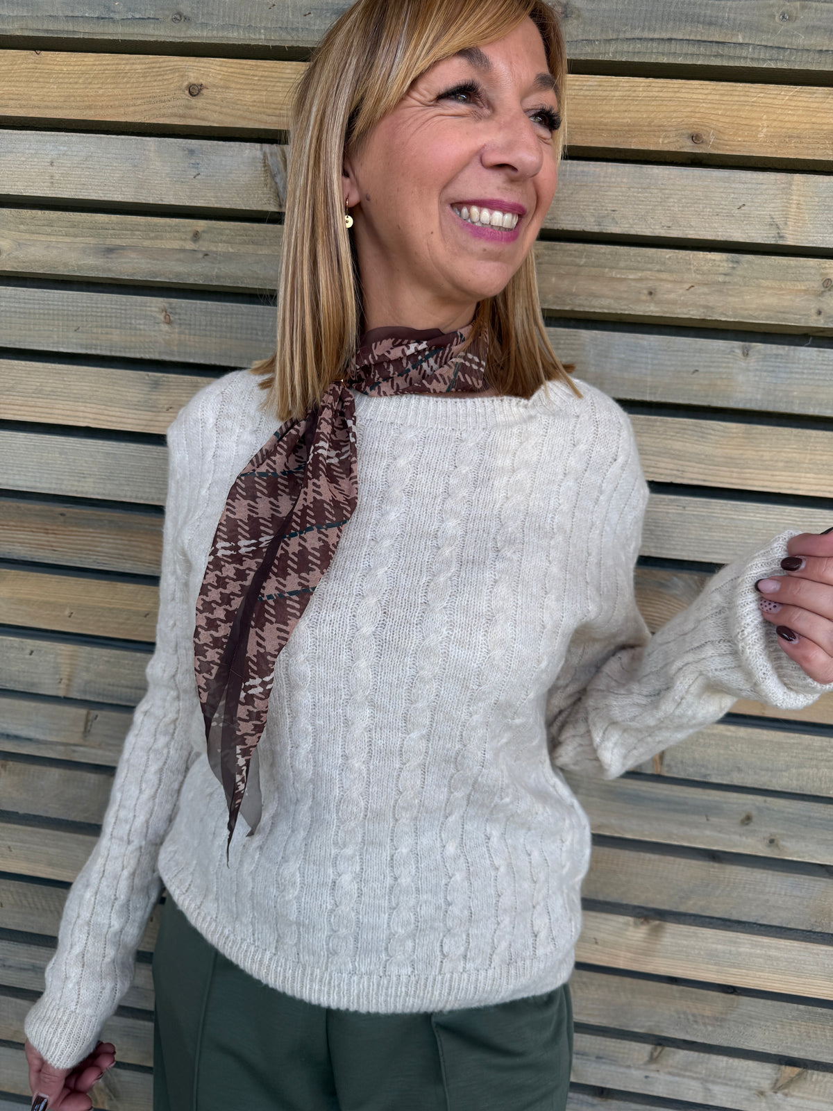Pull Ilario beige
