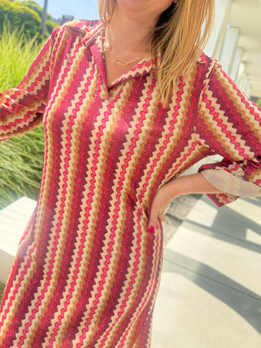 Robe Estelle fuchsia
