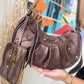 Sac Mahaut marron glacé