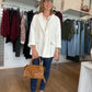 Blazer gilet Calie blanc cassé