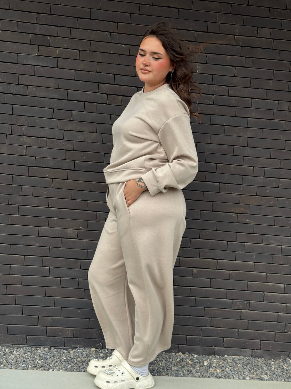 Pantalon Brenda beige