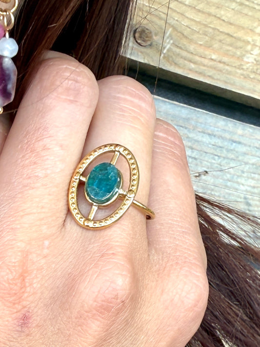 Bague Aventurine Nicole Cavallaro