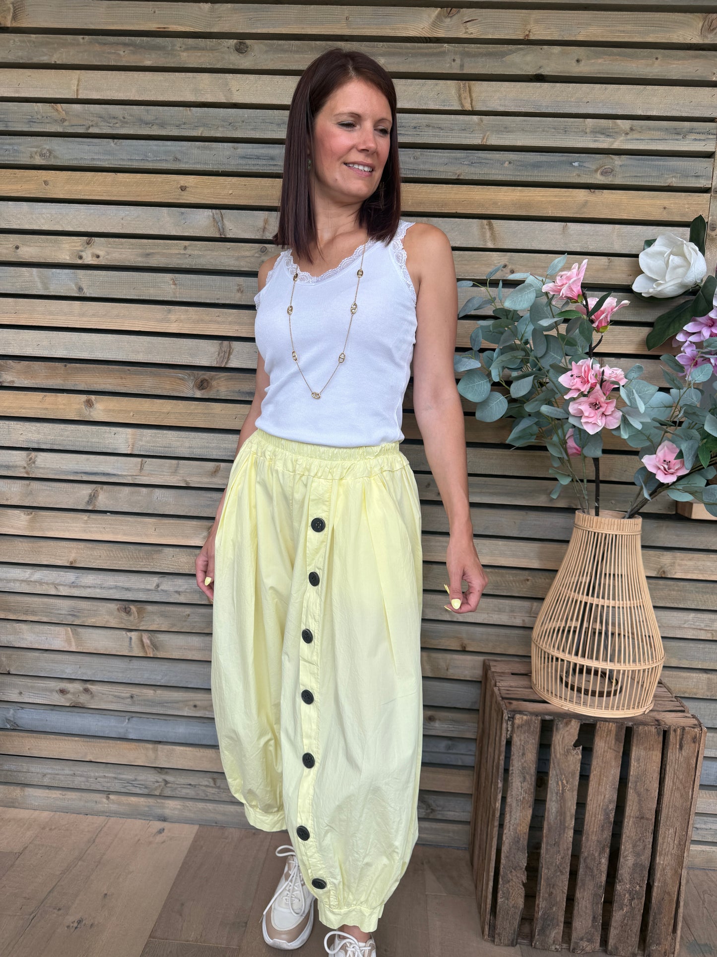 Pantalon Gaspard jaune