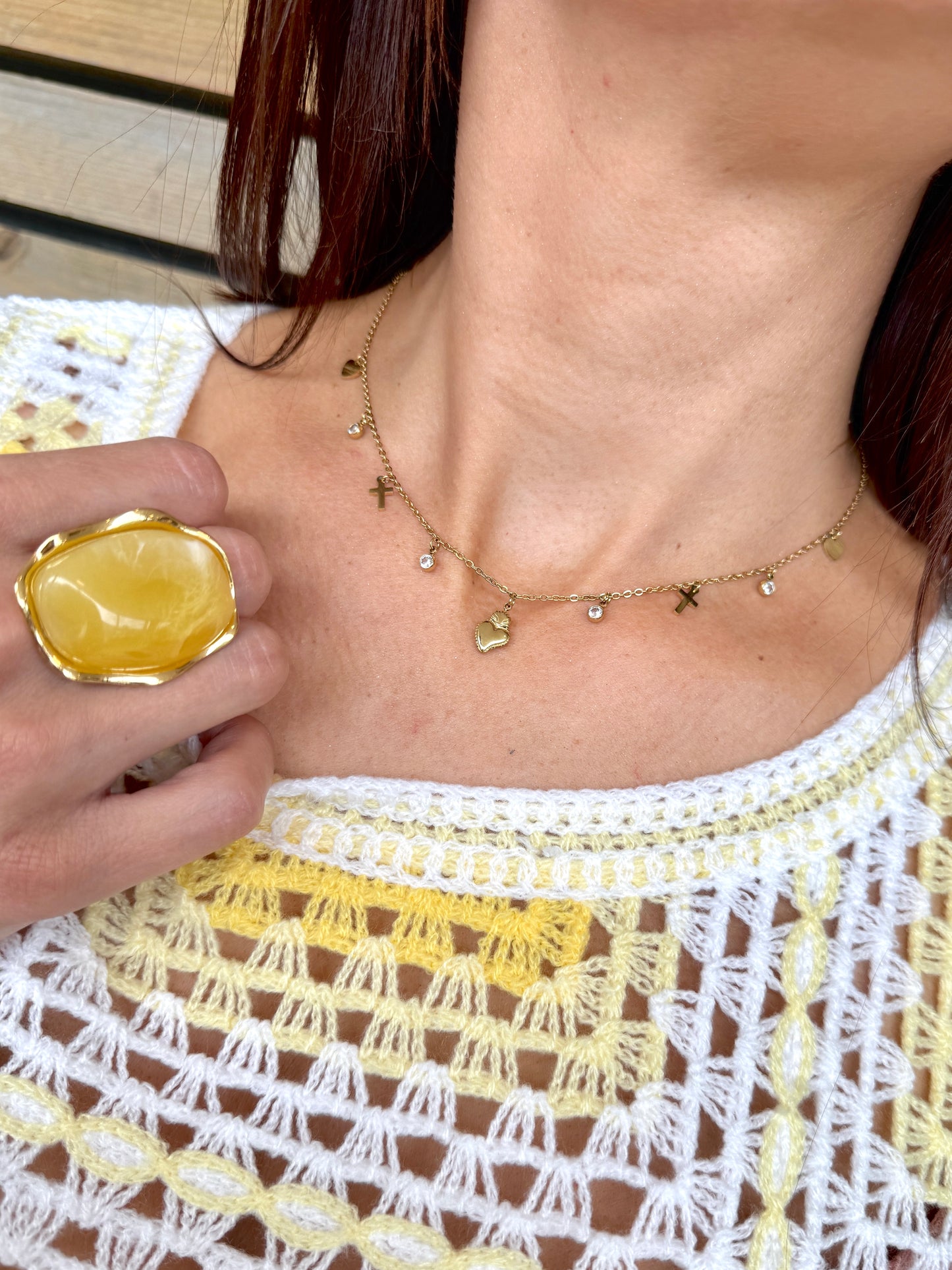 Bague Cali jaune