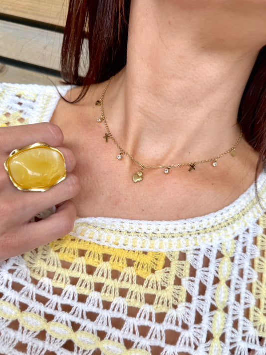 Bague Cali jaune