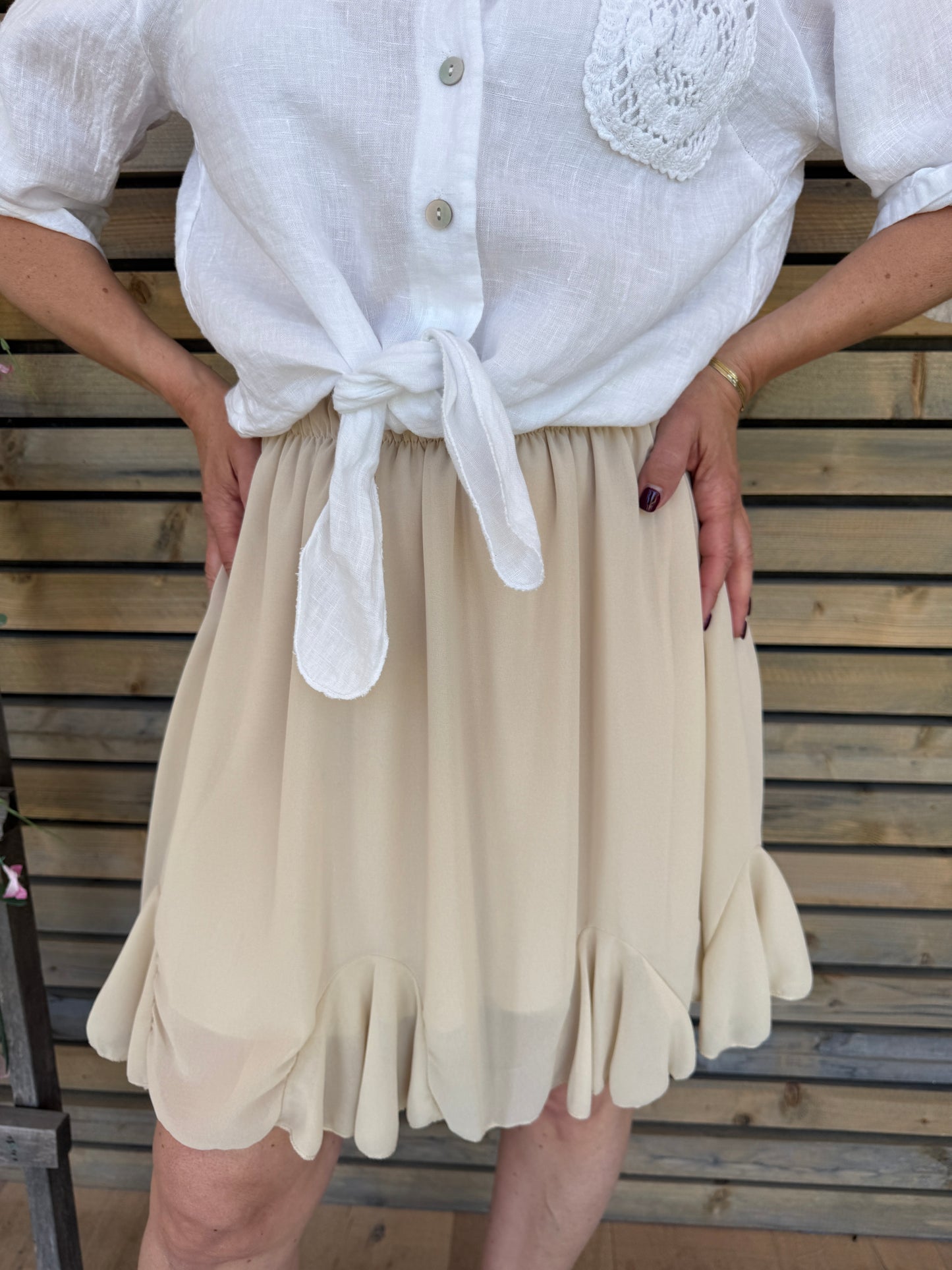 Jupe Phybie beige