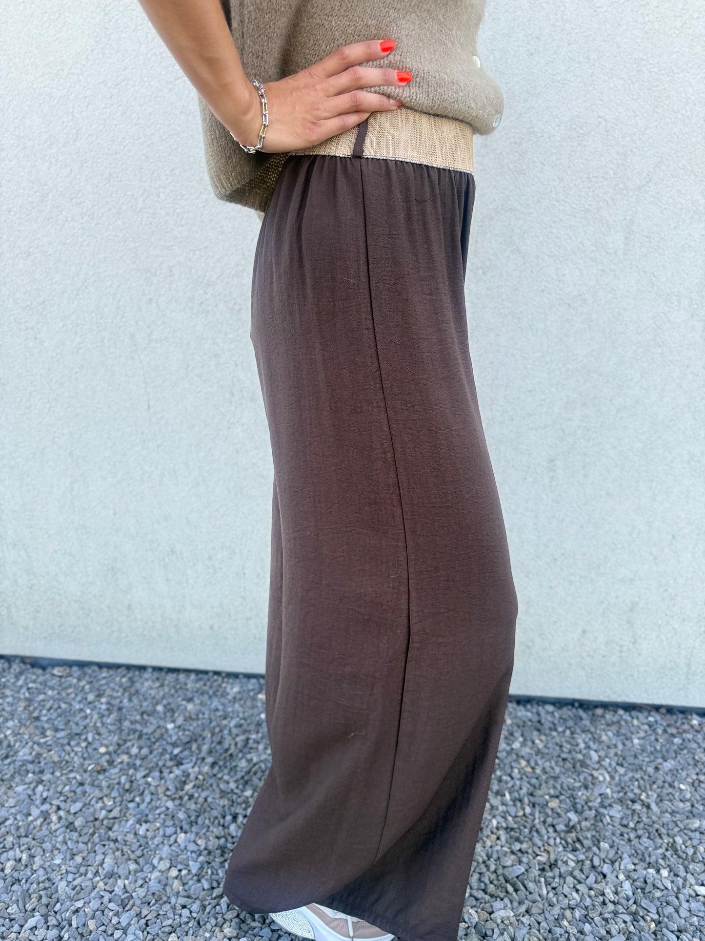 Pantalon Dune chocolat