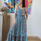 Robe Alisa turquoise