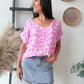 Jupe short Inès gris