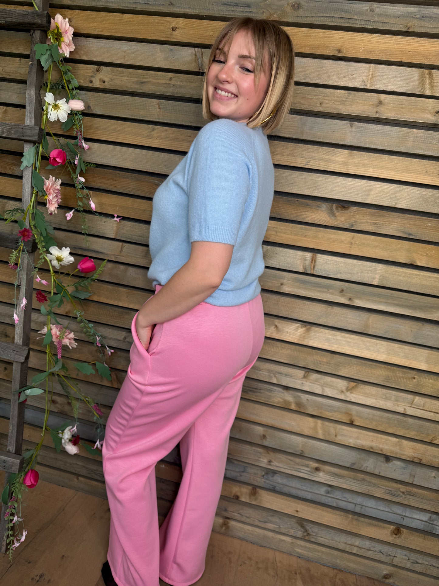 Pantalon BASILE ROSE