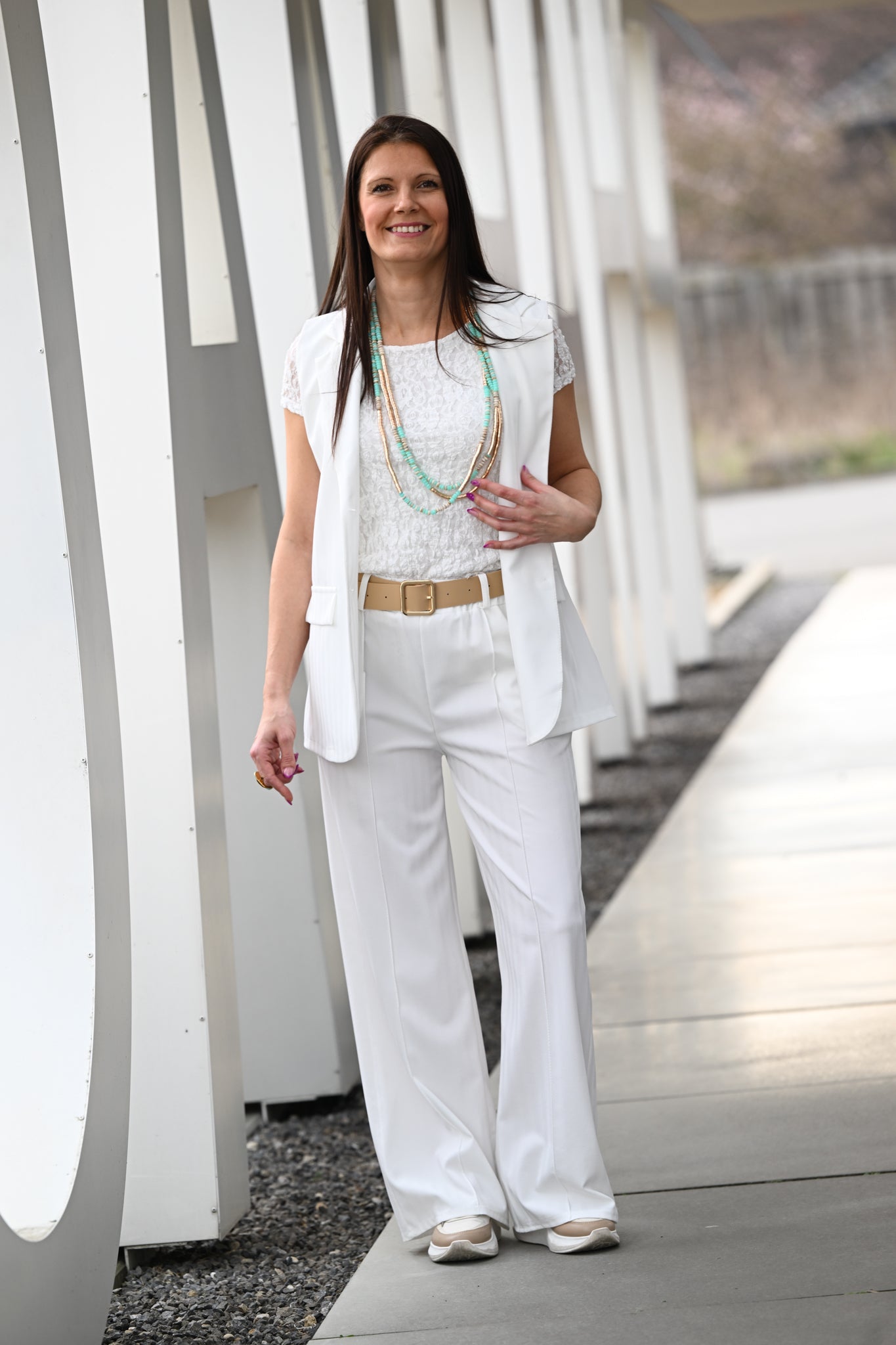 Pantalon Prya blanc