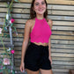 Short Marlène noir