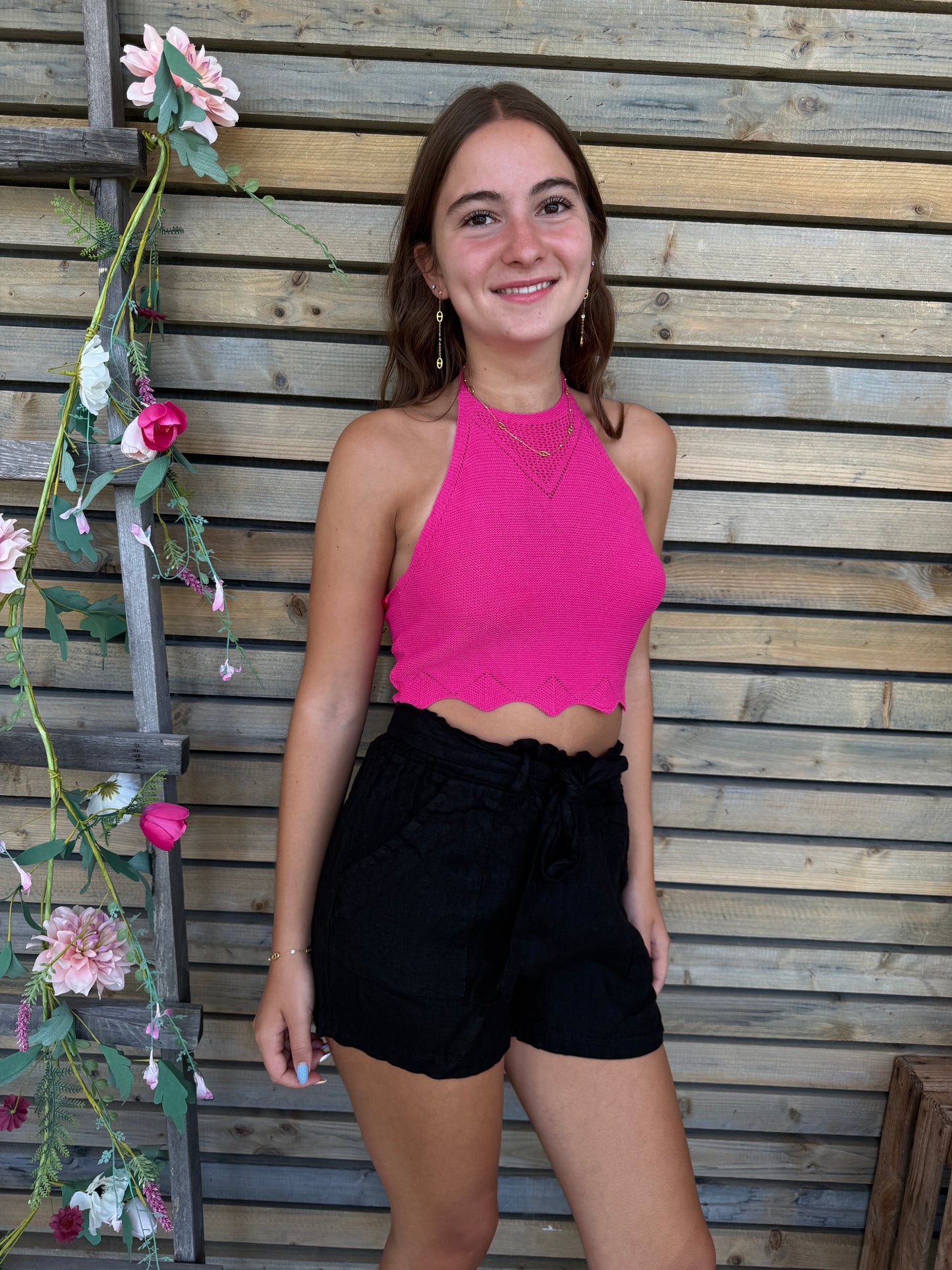 Short Marlène noir
