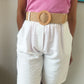 Bermuda/short Emma blanc
