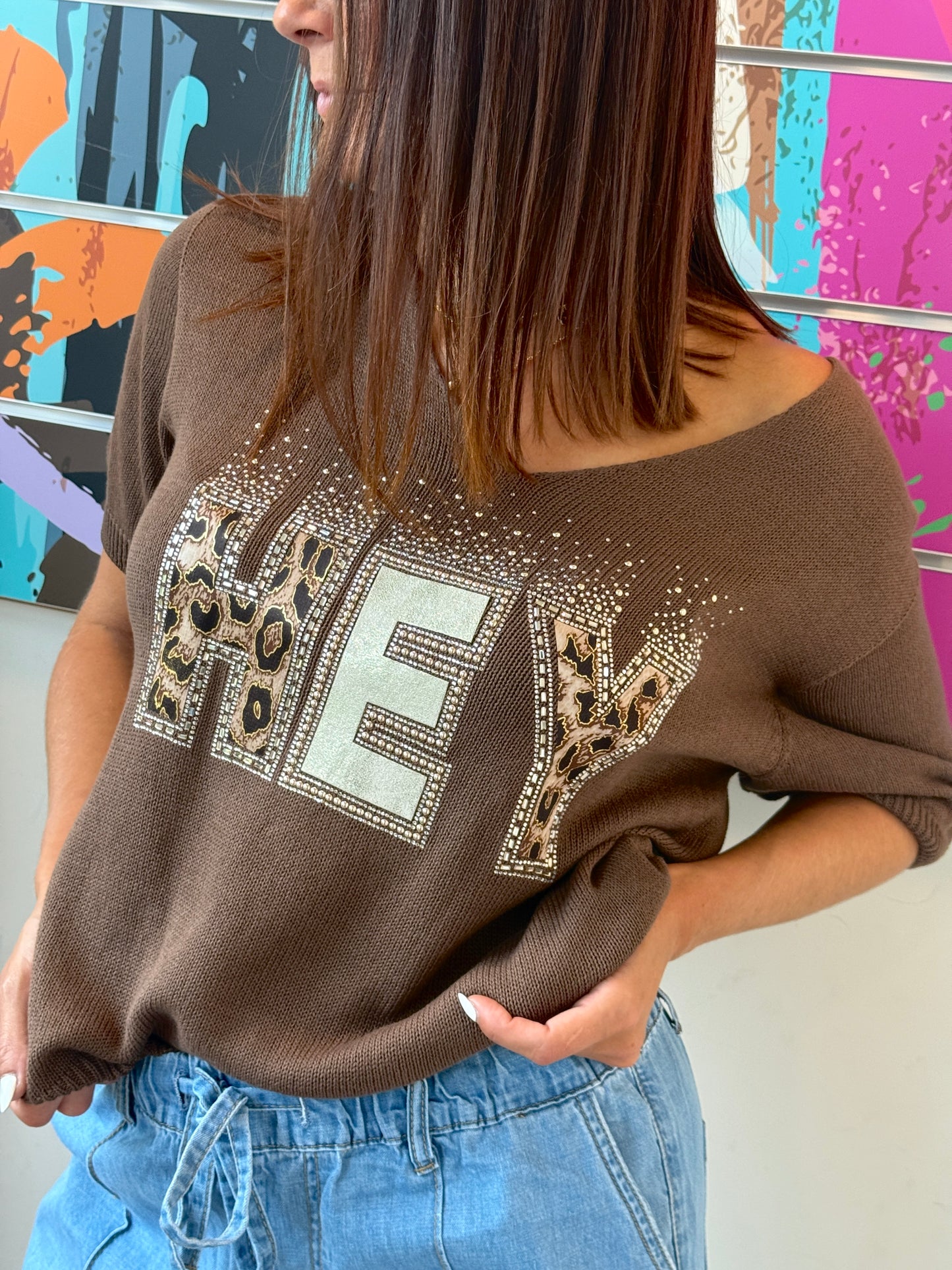 Pull Hey chocolat