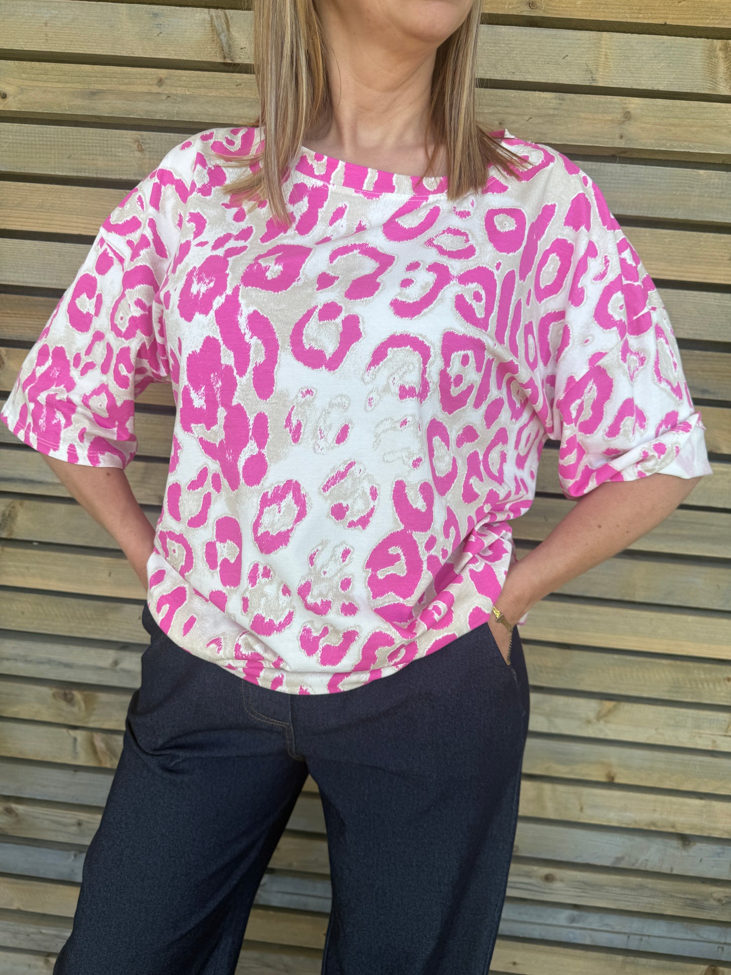T-shirt Eliana fuchsia