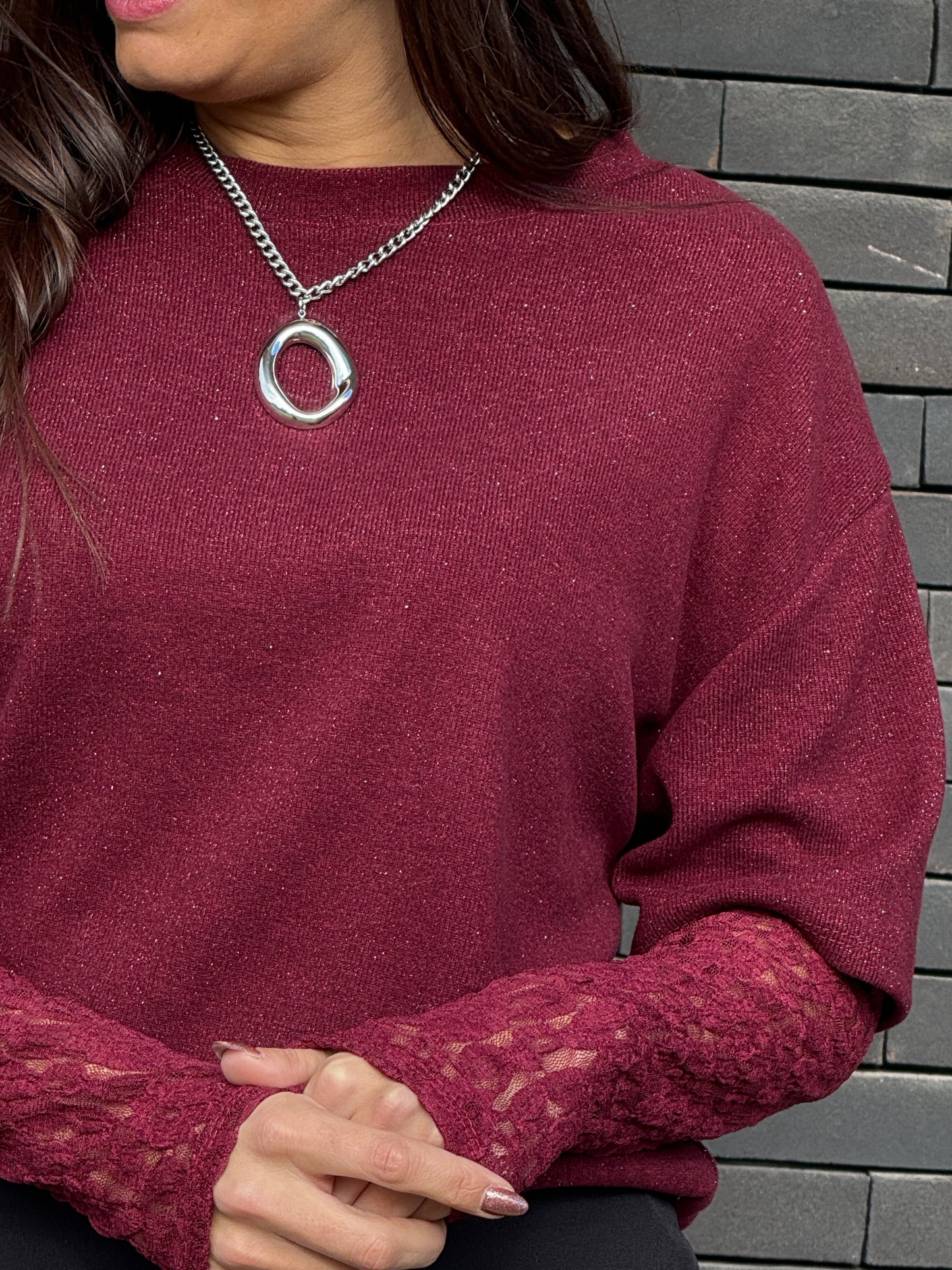 Pull Gloria Bordeaux