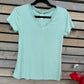 T-shirt Nallia vert eau