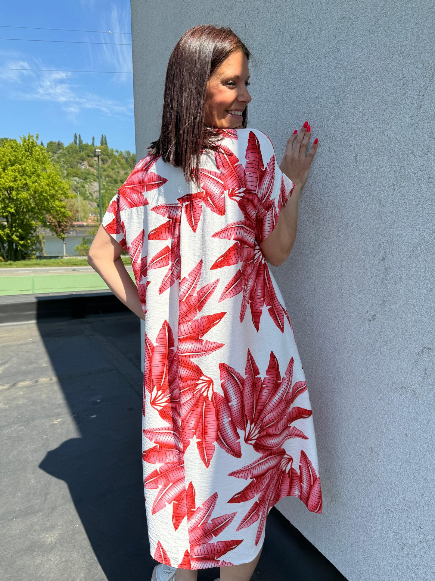 Robe Lorine rouge