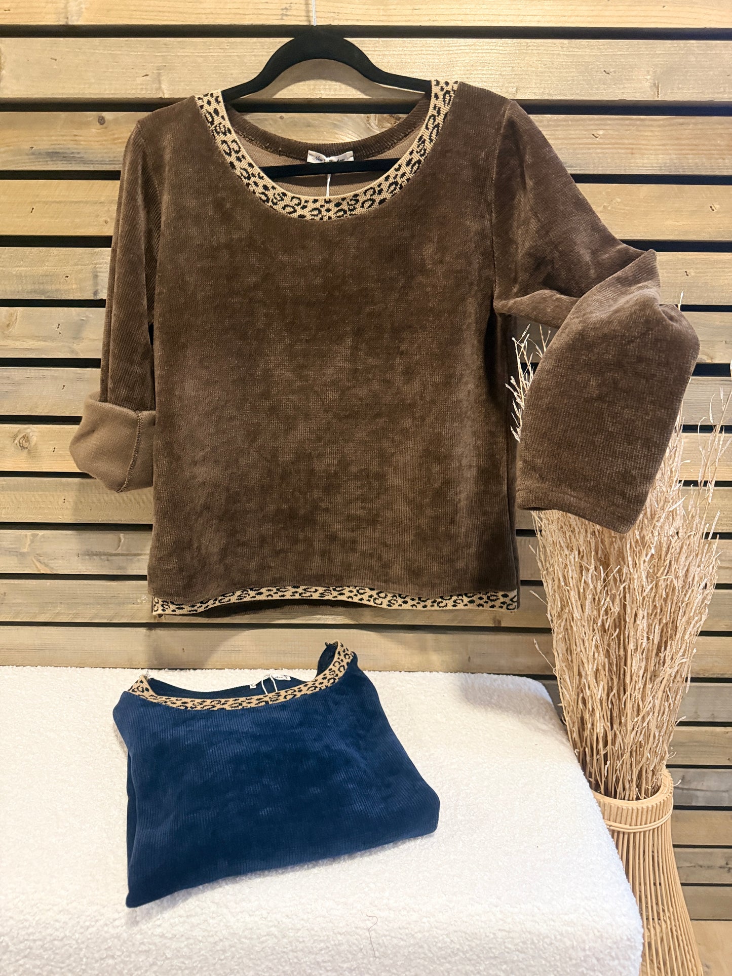 Pull Mya chocolat