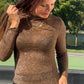 Blouse Léona choco