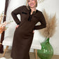 Robe Alina choco